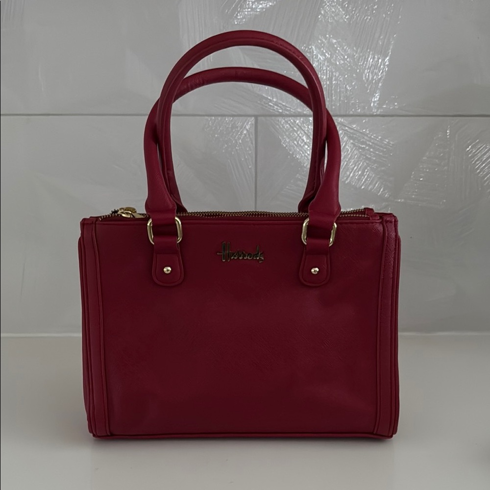 Harrods Red Women's Handbag